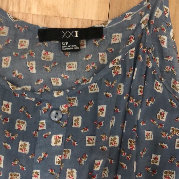 Blue forever 21 romper. Size s - Picture 2 of 3